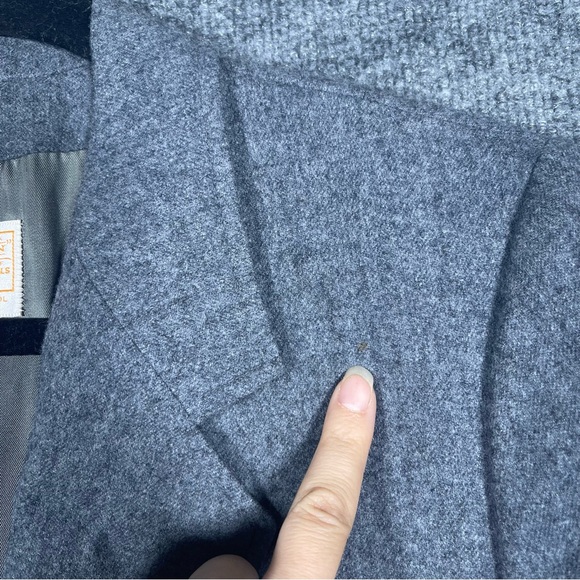 Pendleton Vintage Women’s 14 Gray Wool Blazer Old Money Professional Career Ware - Picture 10 of 14